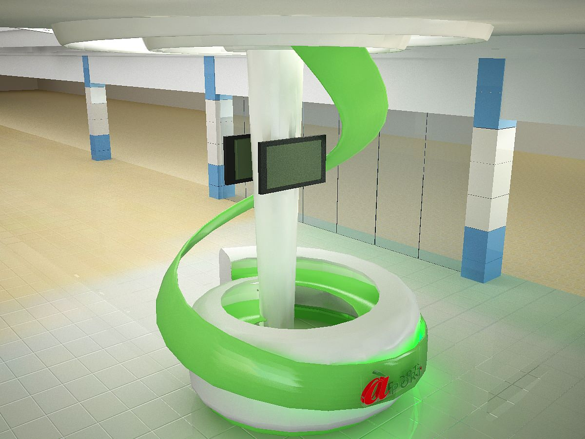 Дизайн торгового центра АПОРТ (фасады/интерьеры)