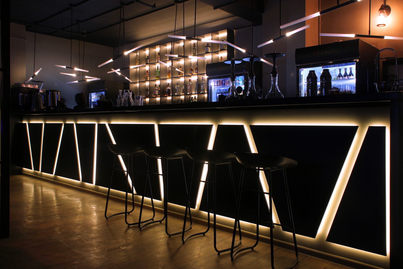 Дизайн-проект Cafe & lounge bar "Mojo"