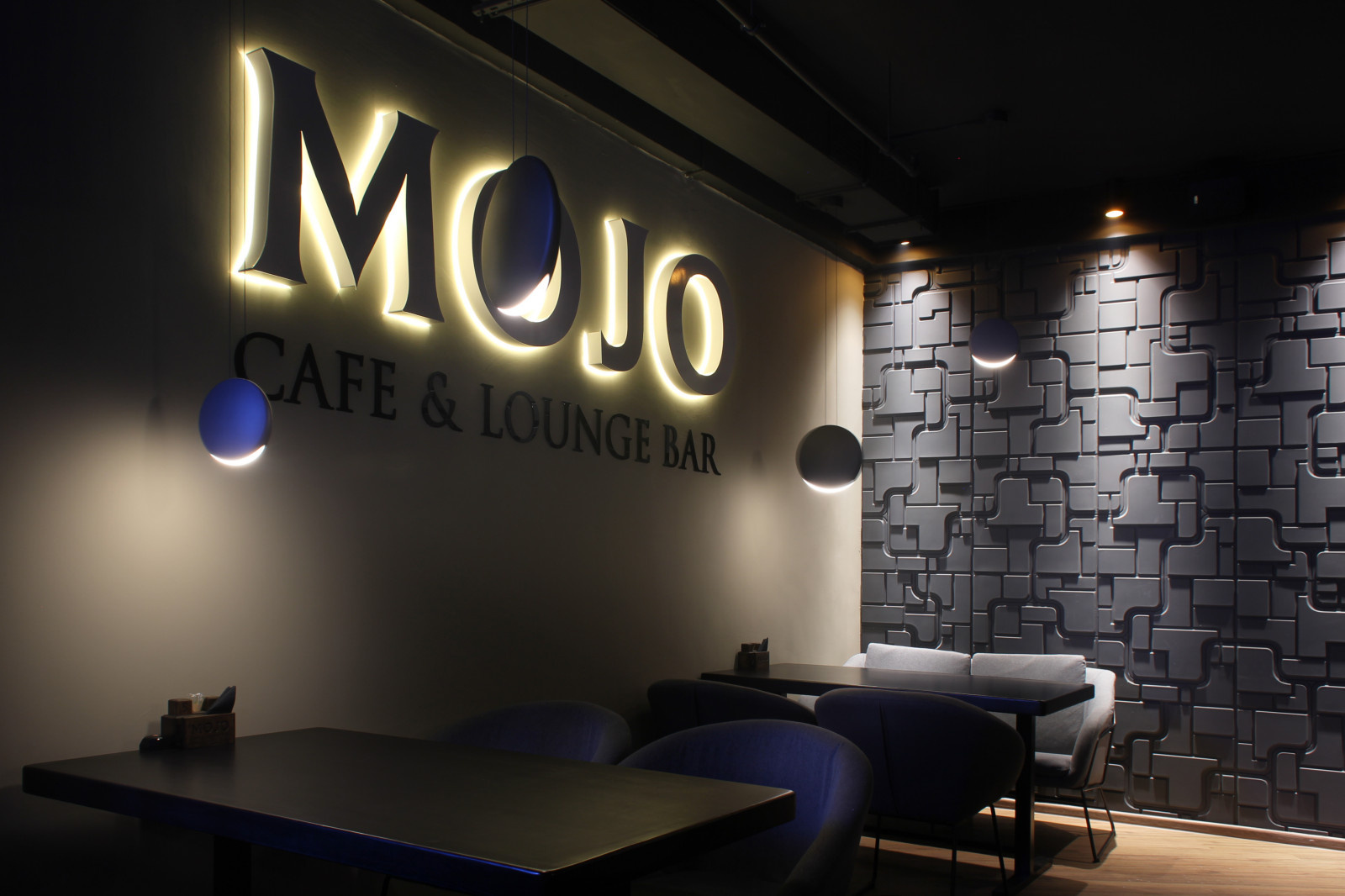 Дизайн-проект Cafe & lounge bar "Mojo"