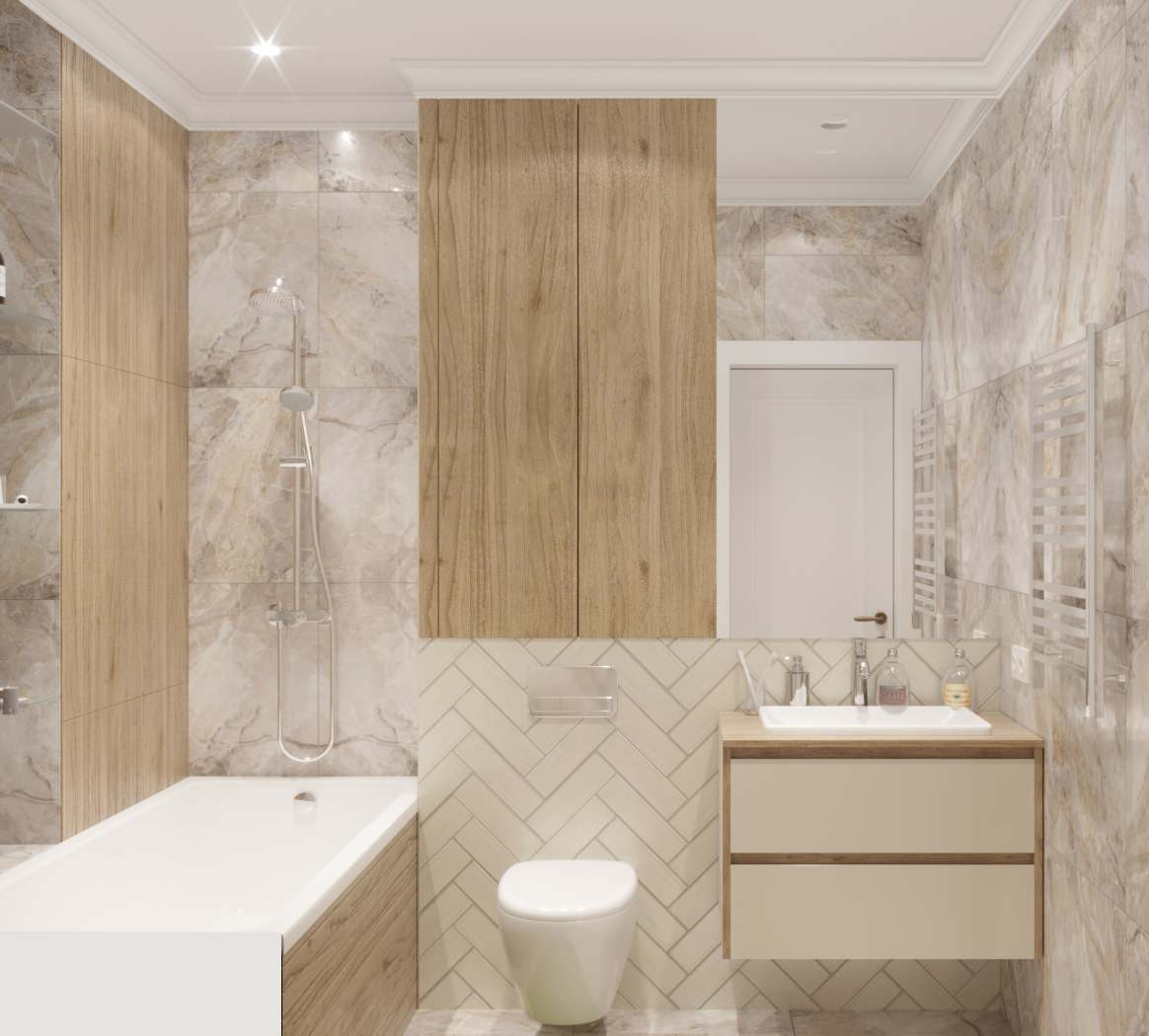 Проект квартиры 74 кв в ЖК "Манхеттен" г.Челябинск