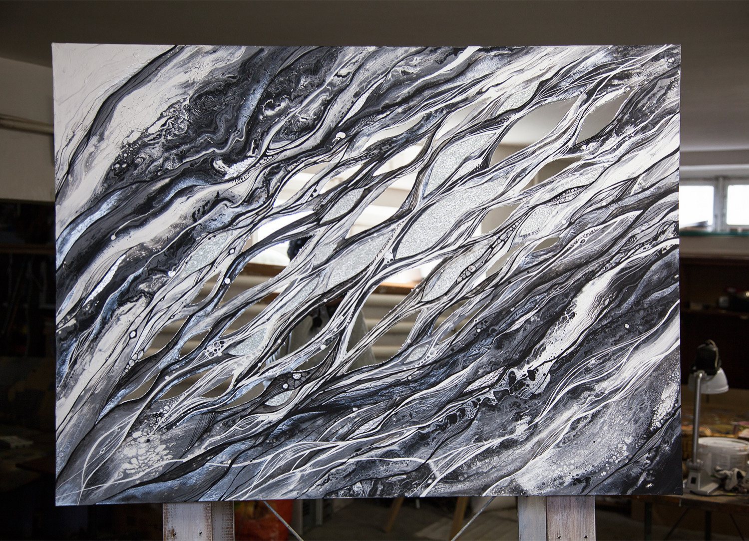 Интерьерная картина "Линии"