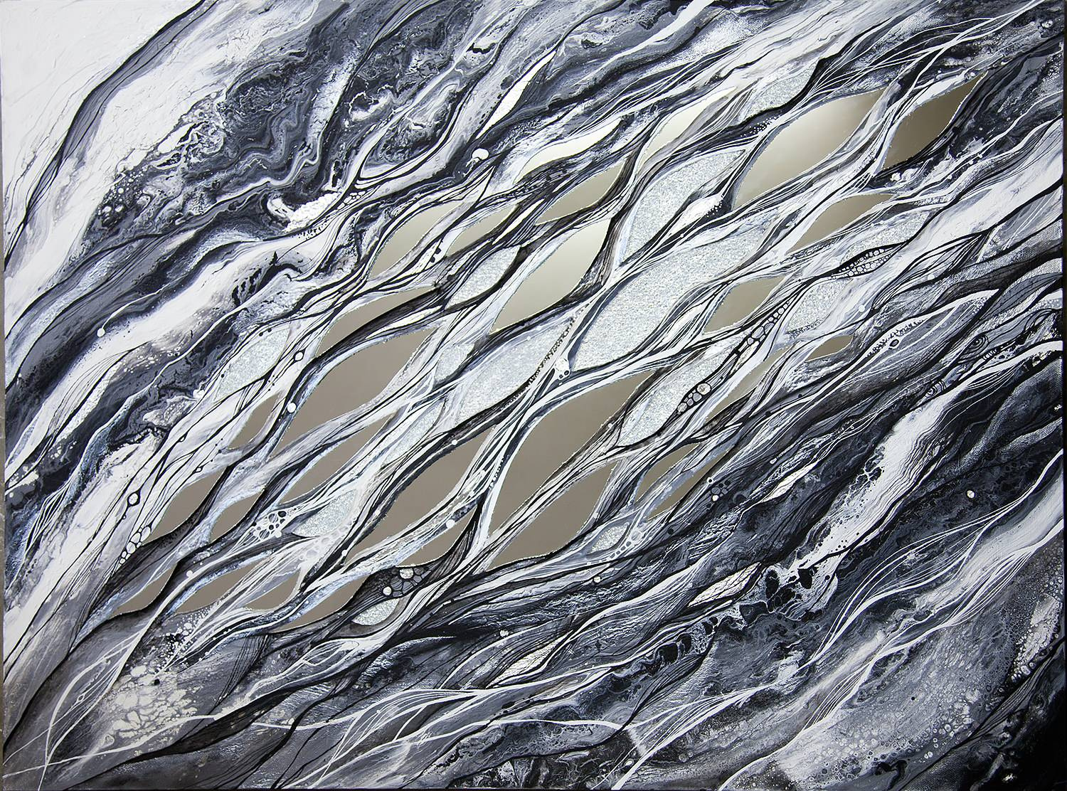 Интерьерная картина "Линии"