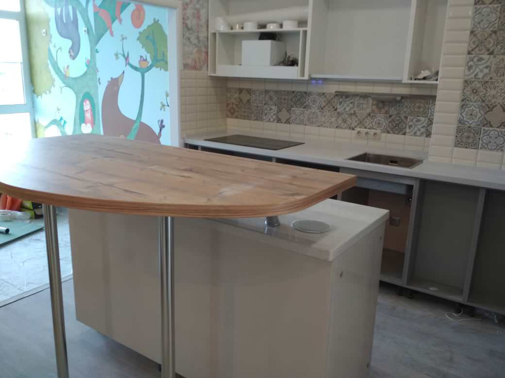 Столешница из кварцевого камня TechniStone Elegance Eco Nev