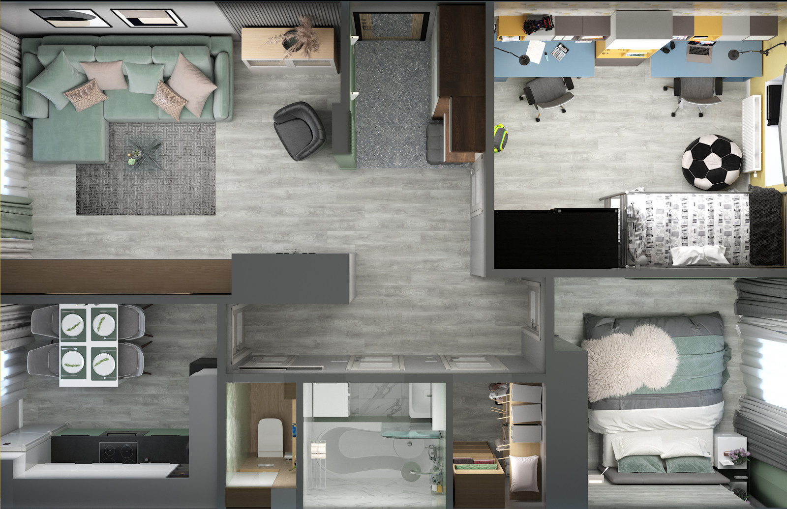 Обложка проекта: Квартира на Мурманке