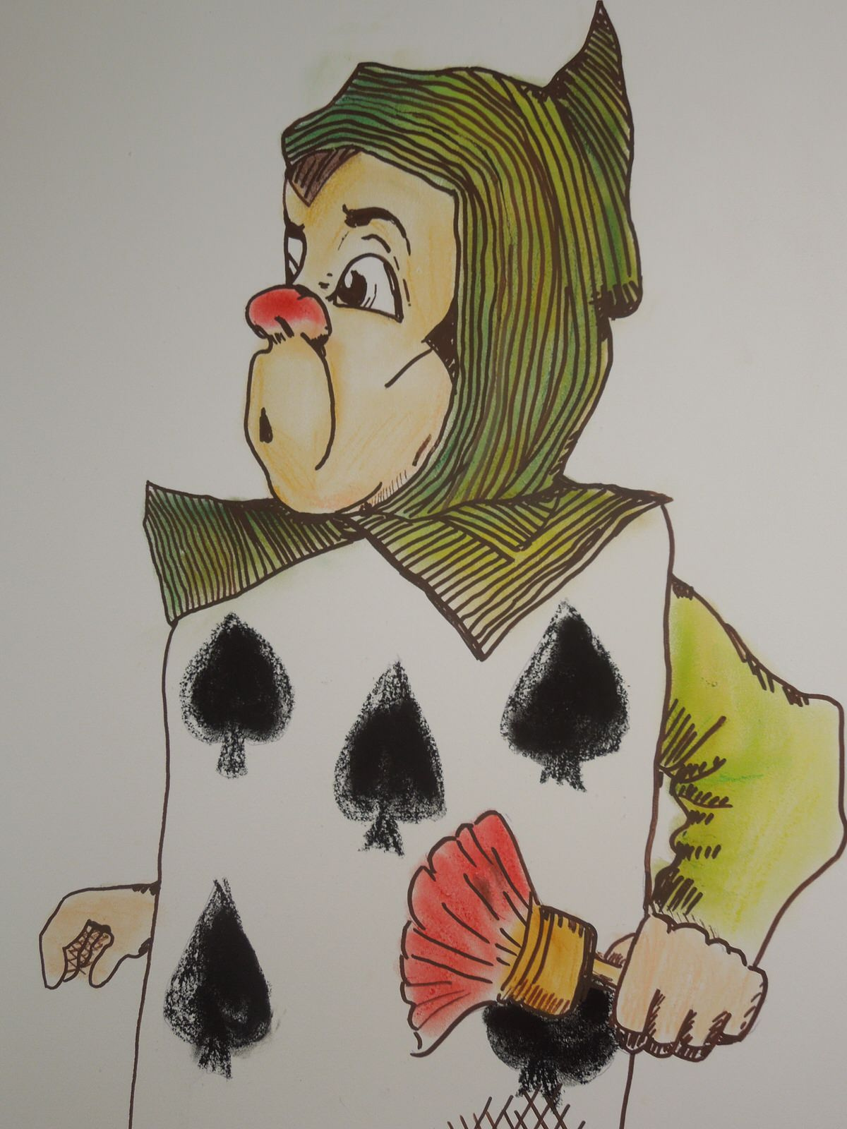 Роспись Алиса в Стране Чудес