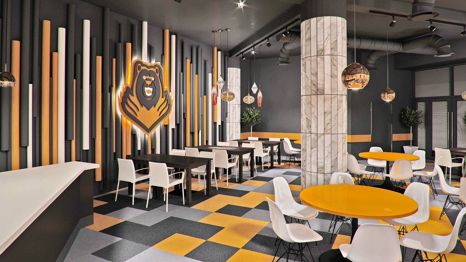 Кафе в СК МОЛОТ г. Пермь 2019