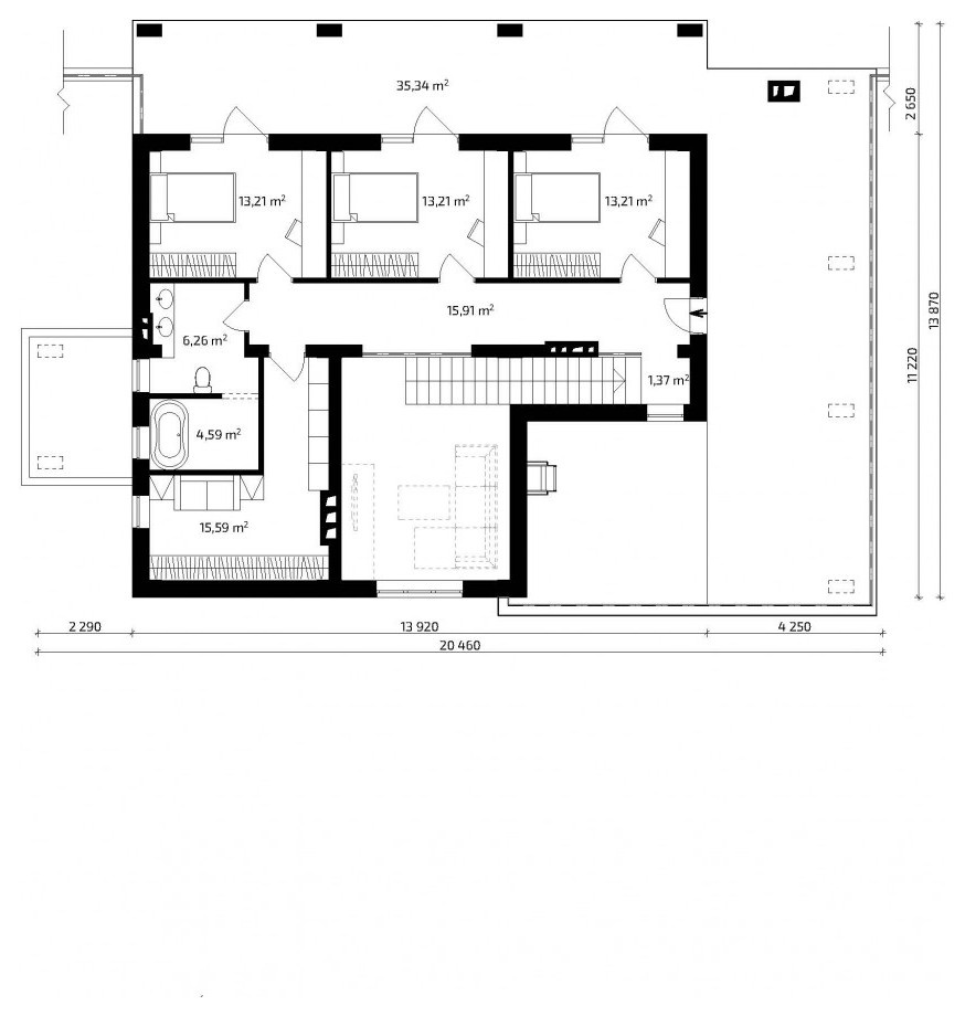 Проект дома 300м2