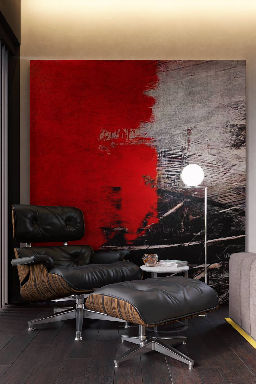 Интерьер дома возле леса