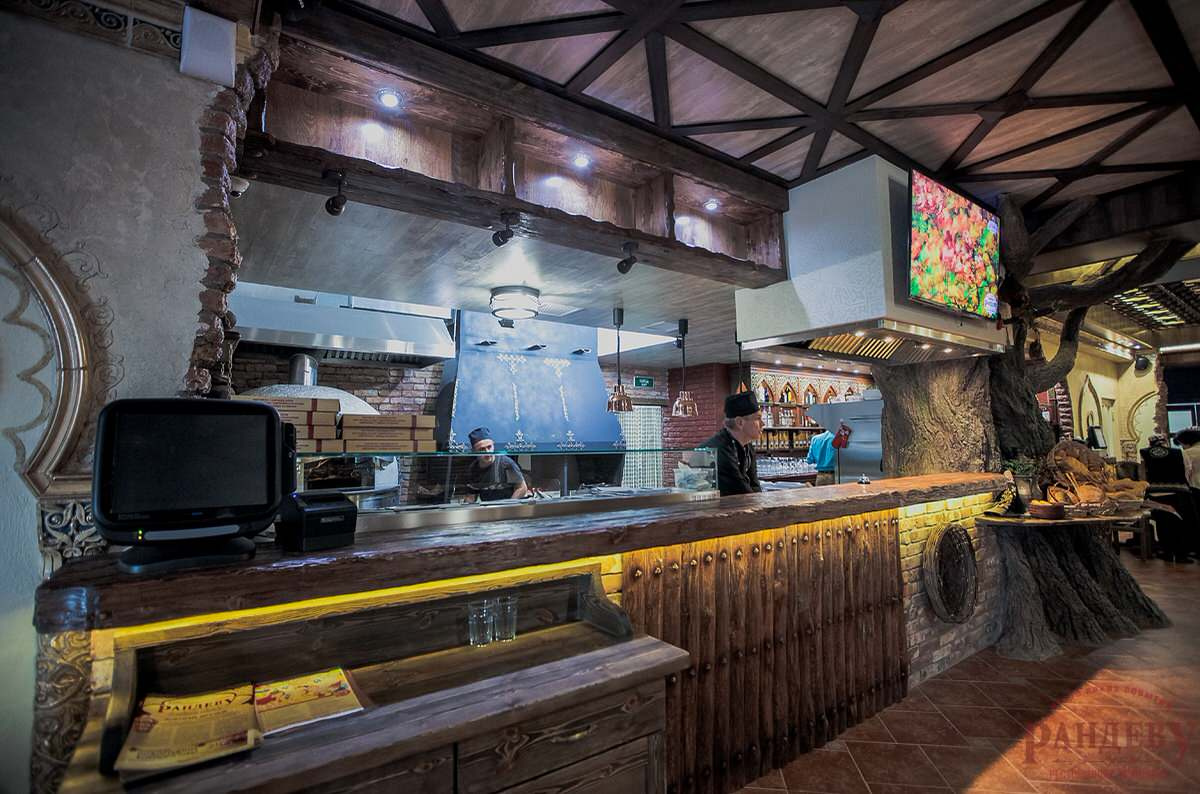 реализация проекта ресторанного комплекса "Рандеву"