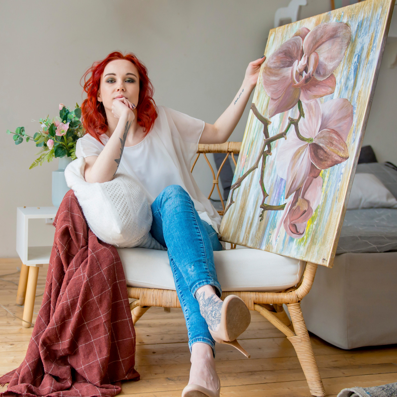 Обложка проекта: Орхидеи