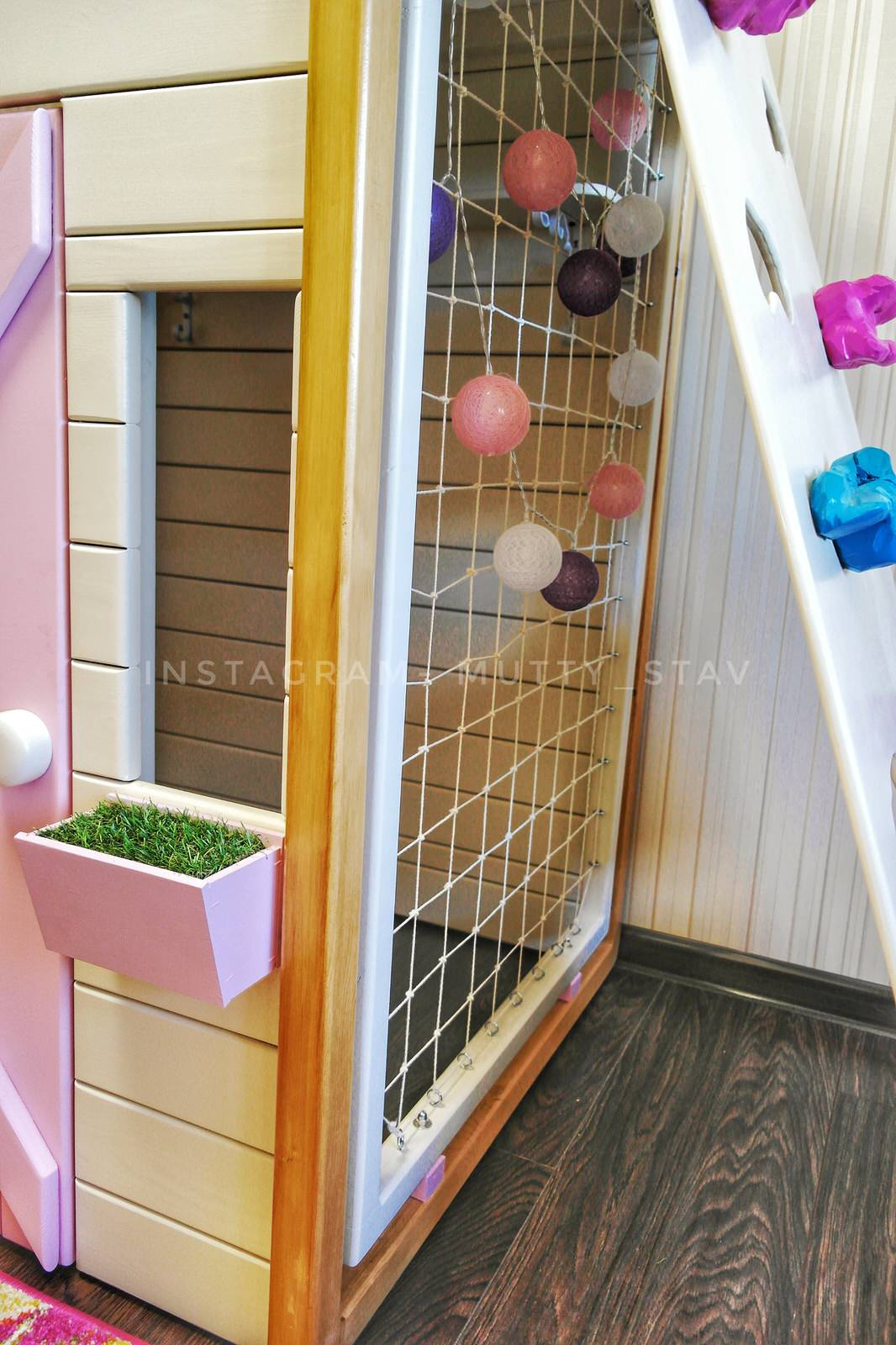 детский спортивный комплекс/шведская стенка/игровой домик