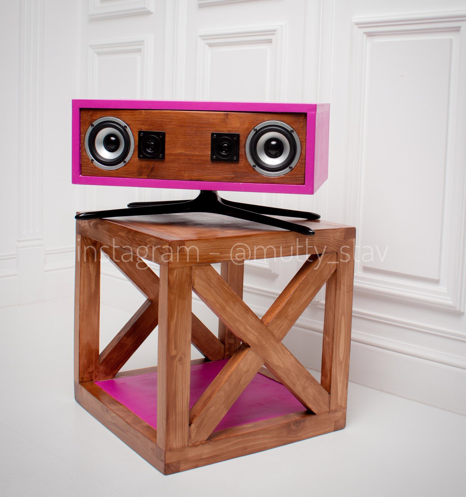 журнальный столик куб