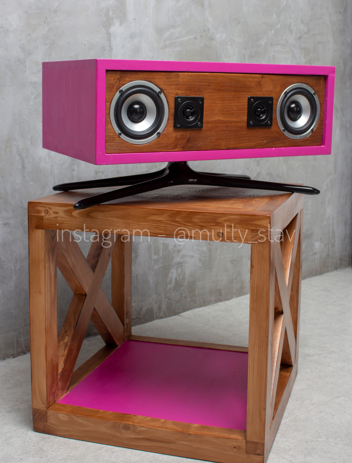 журнальный столик куб