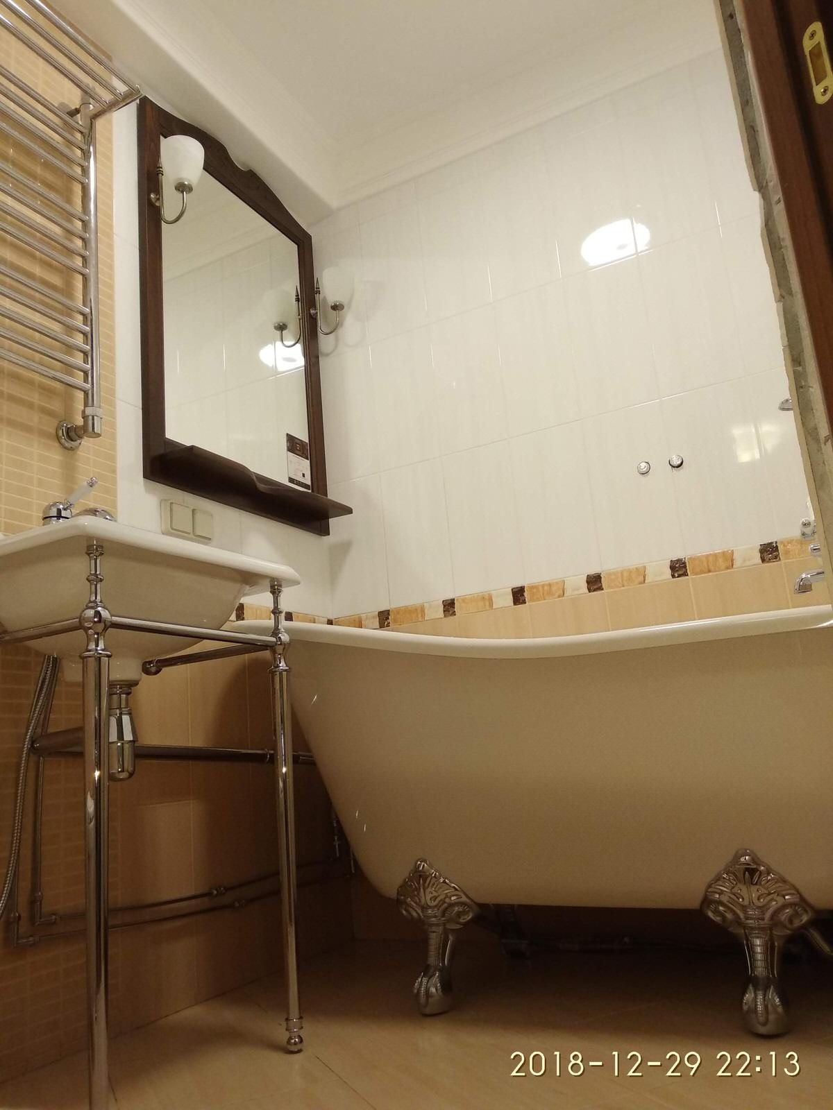 Переделка ванной до / после