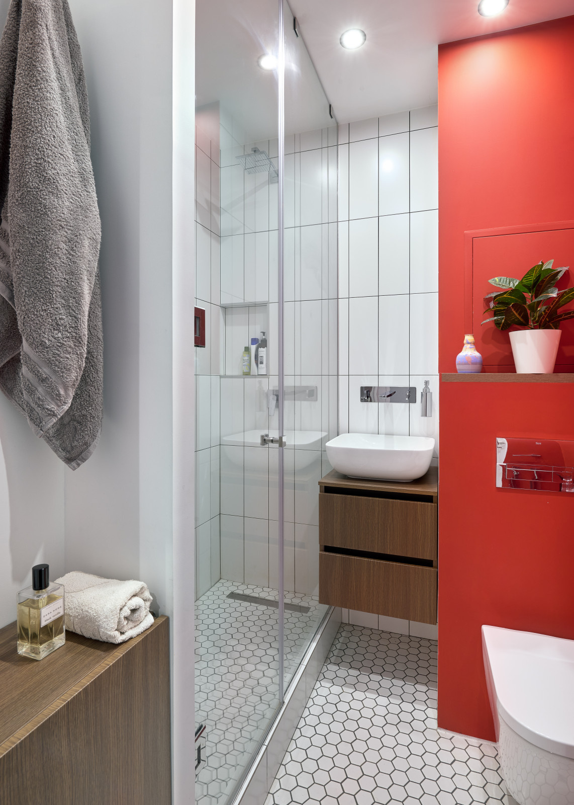 В гостях: 36 кв.м — квартира с фламинго для архитектора