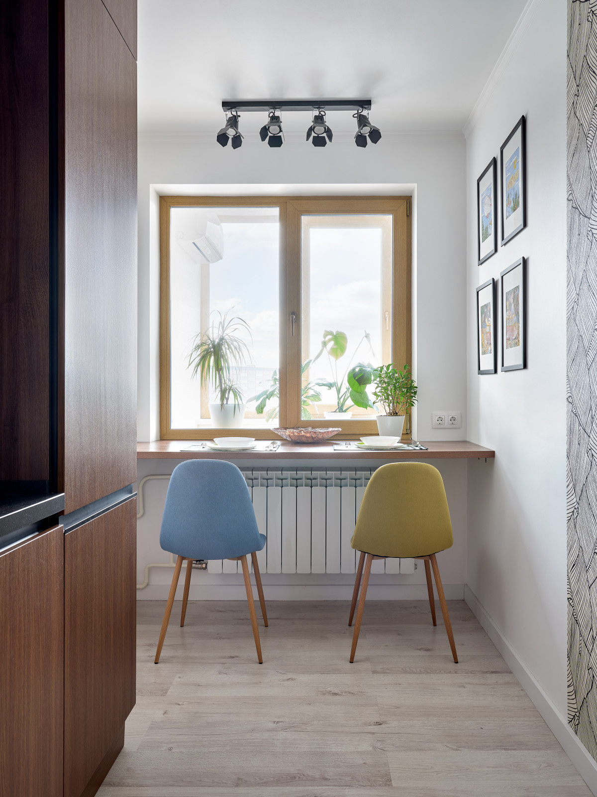 В гостях: 36 кв.м — квартира с фламинго для архитектора