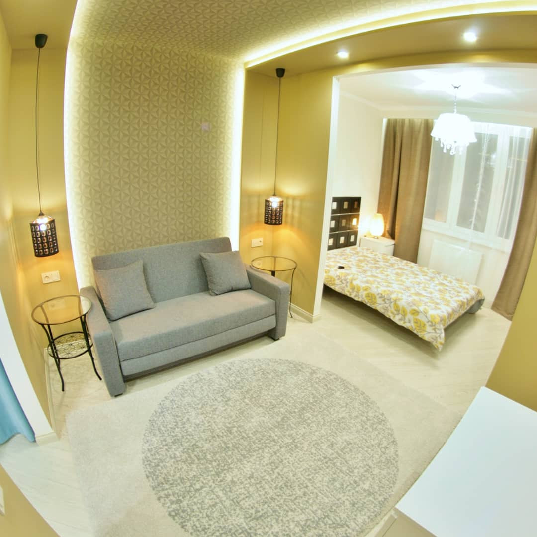 Квартира в теплых тонах