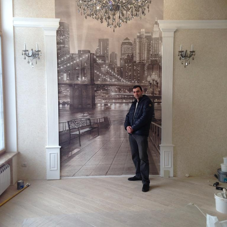 Квартира в теплых тонах