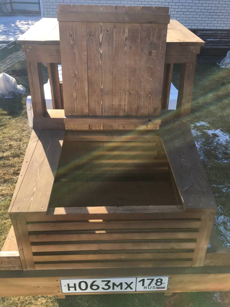 Обложка проекта: Детский автомобиль-песочница