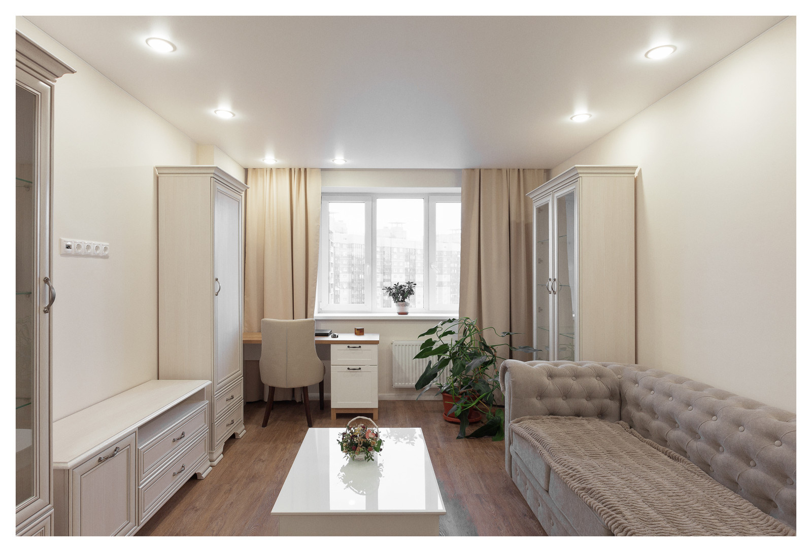 Интерьер частной квартиры