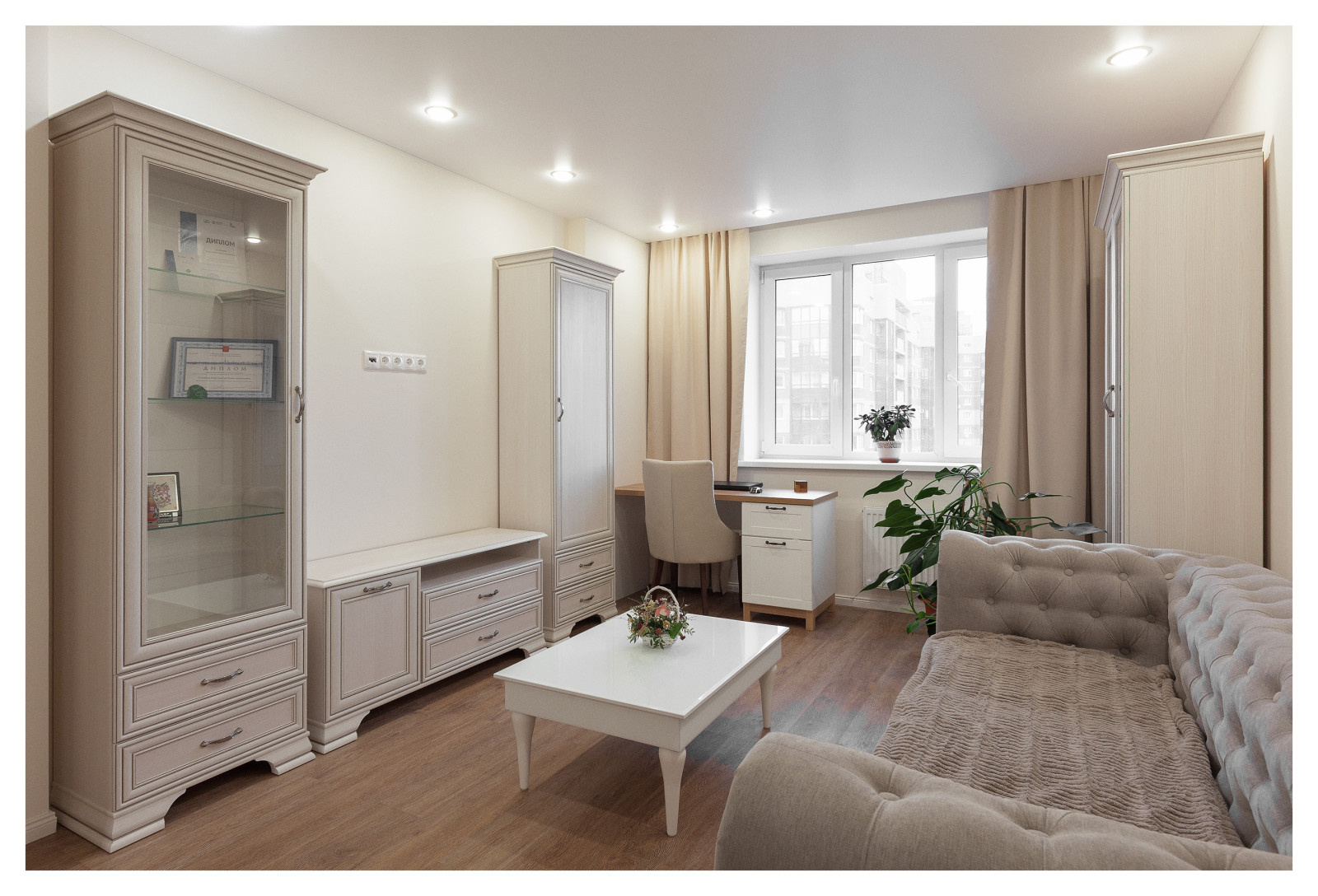 Интерьер частной квартиры