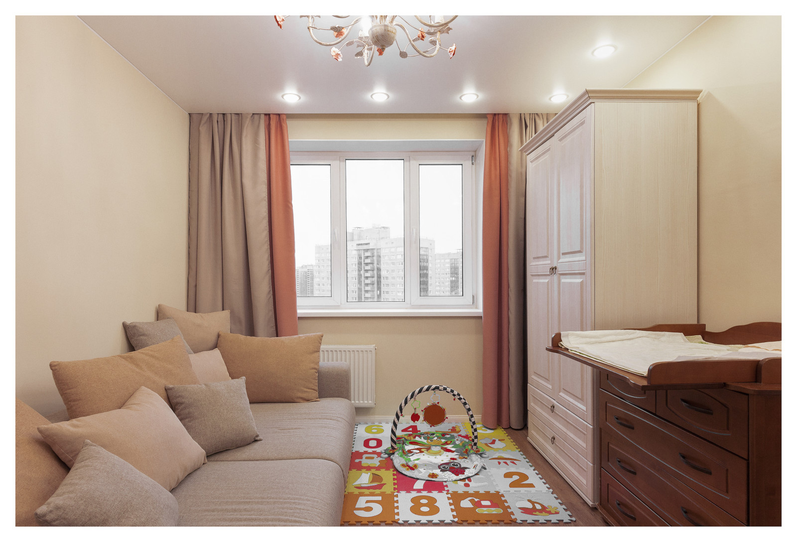 Интерьер частной квартиры