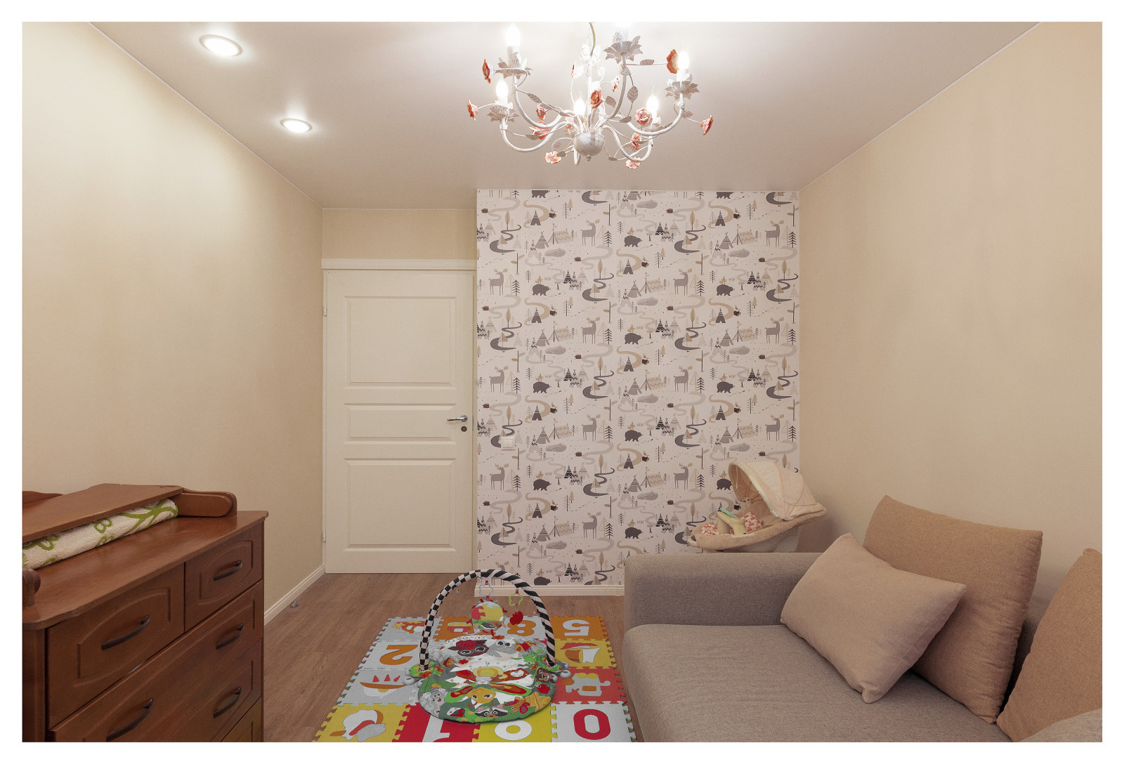 Интерьер частной квартиры