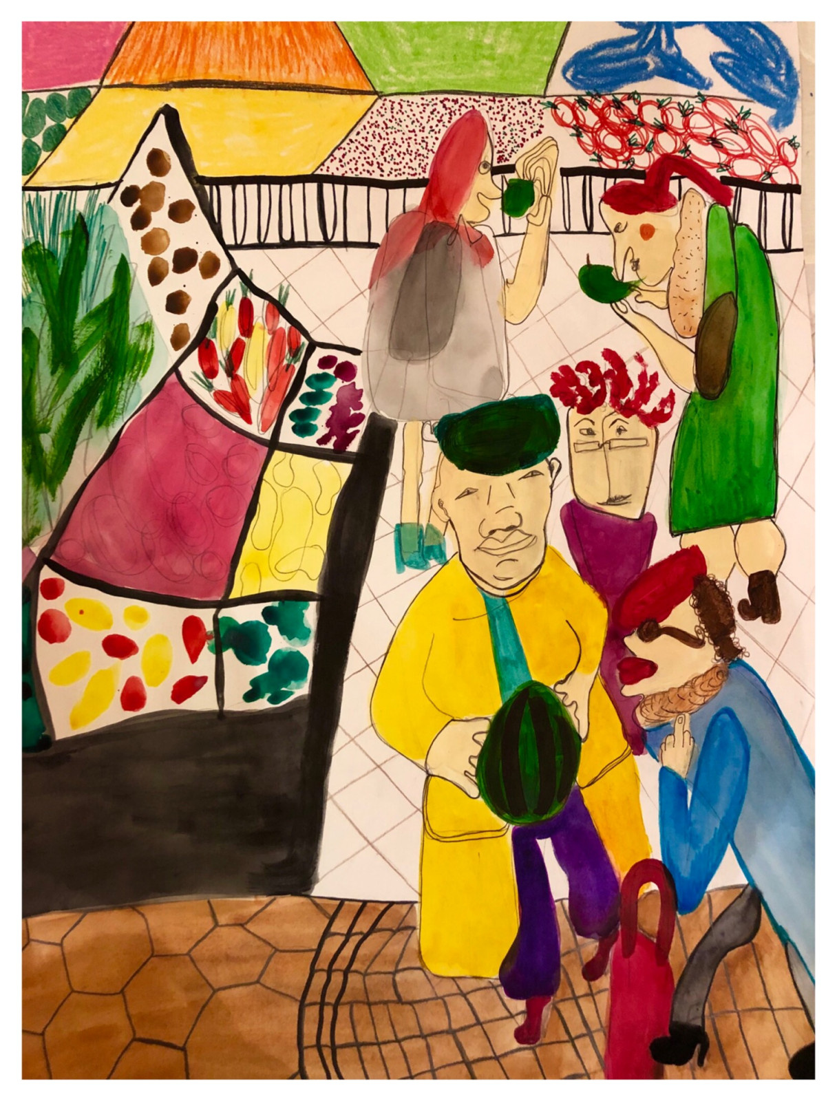 Портфолио (смешанные техники)