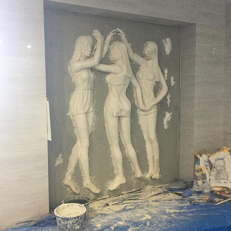 Панно "Три девицы"