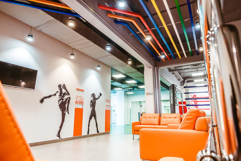Фитнес-клуб «Orange Fitness», холл