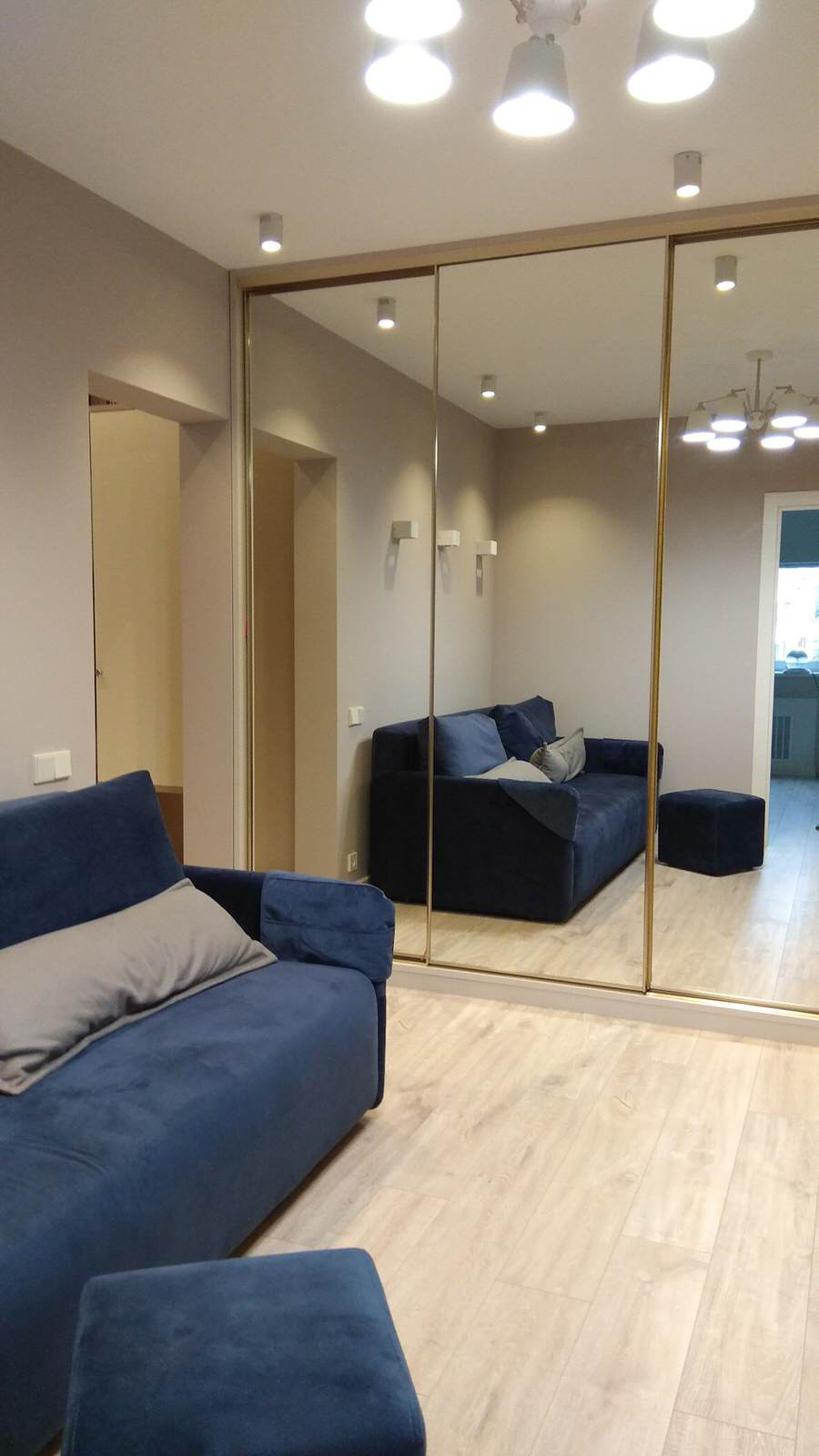 Проект квартиры общей площадью 90м2 для замечательной семьи.