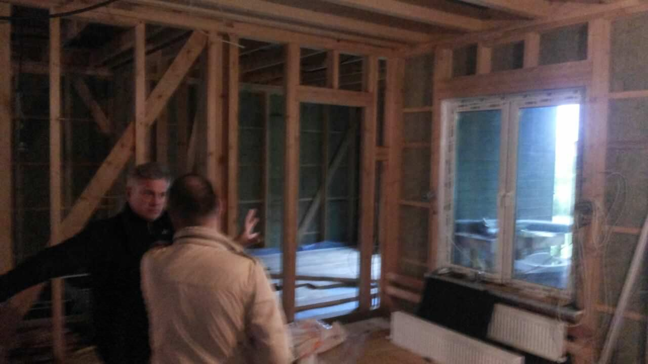 Каркасный дом листвиница