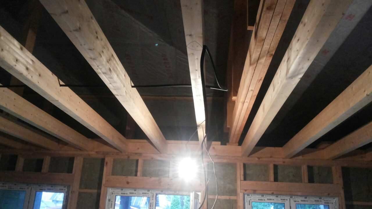 Каркасный дом листвиница