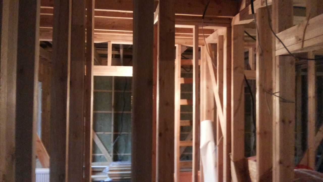 Каркасный дом листвиница