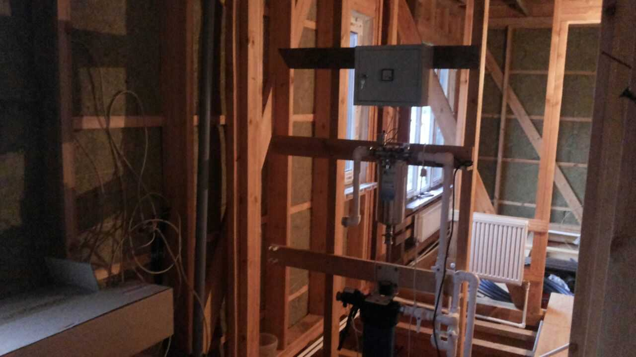 Каркасный дом листвиница