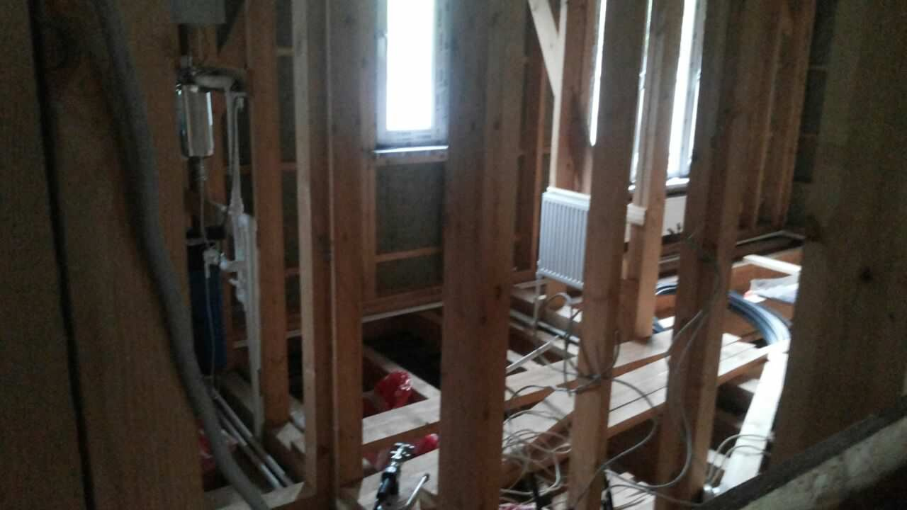 Каркасный дом листвиница