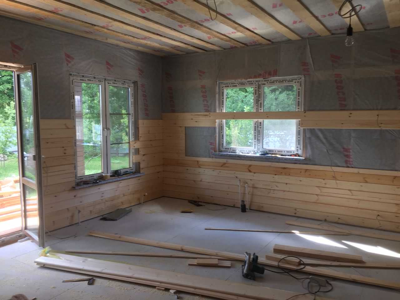 Обложка проекта: Каркасный дом листвиница