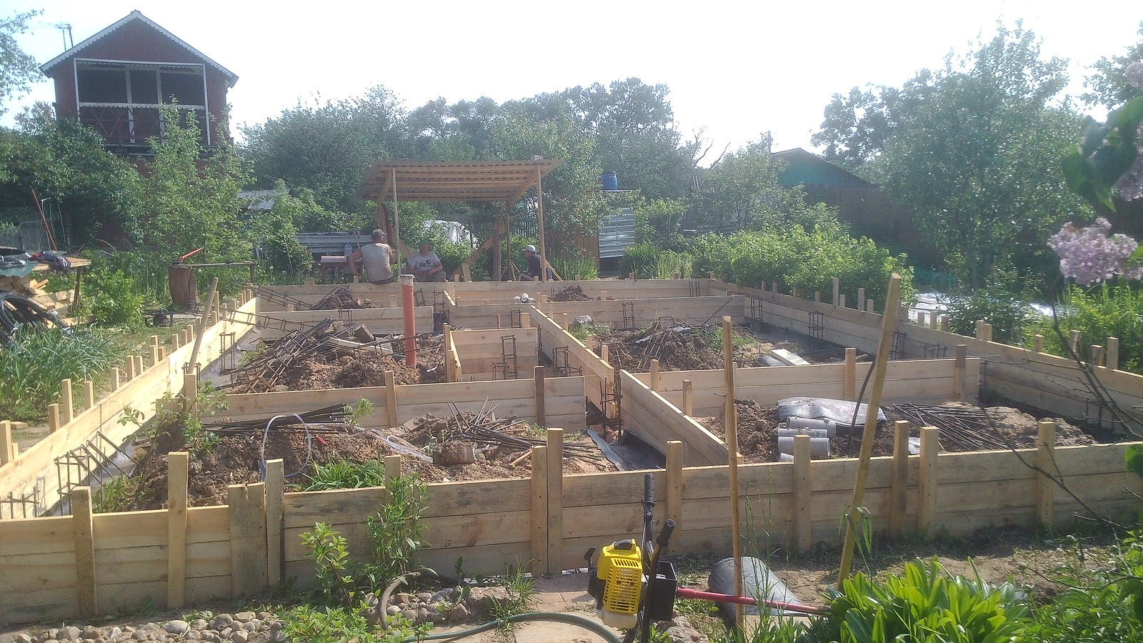 Дом из бруса для бабушки