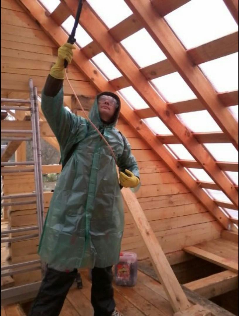 Дом из бруса для бабушки