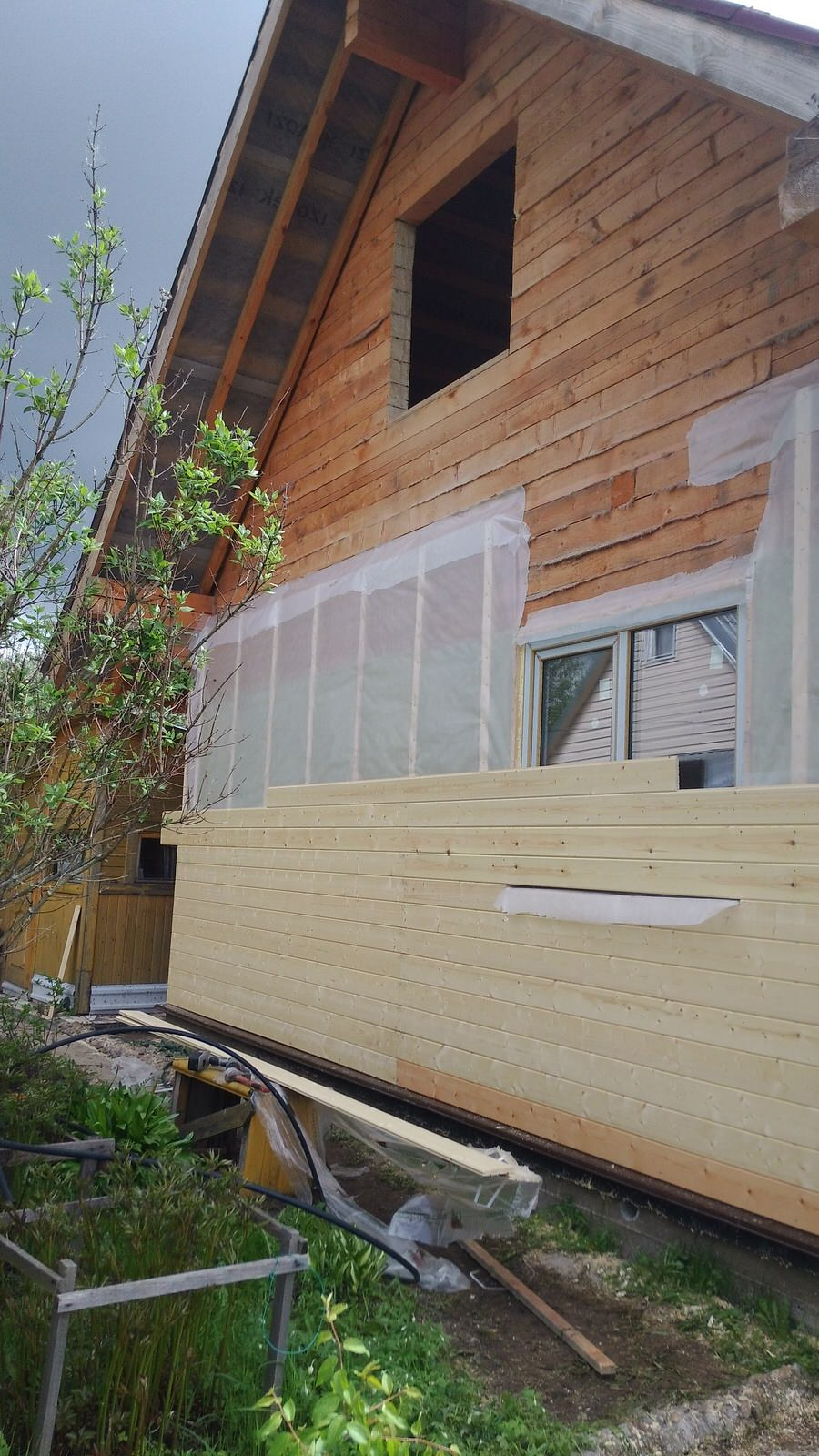 Дом из бруса для бабушки