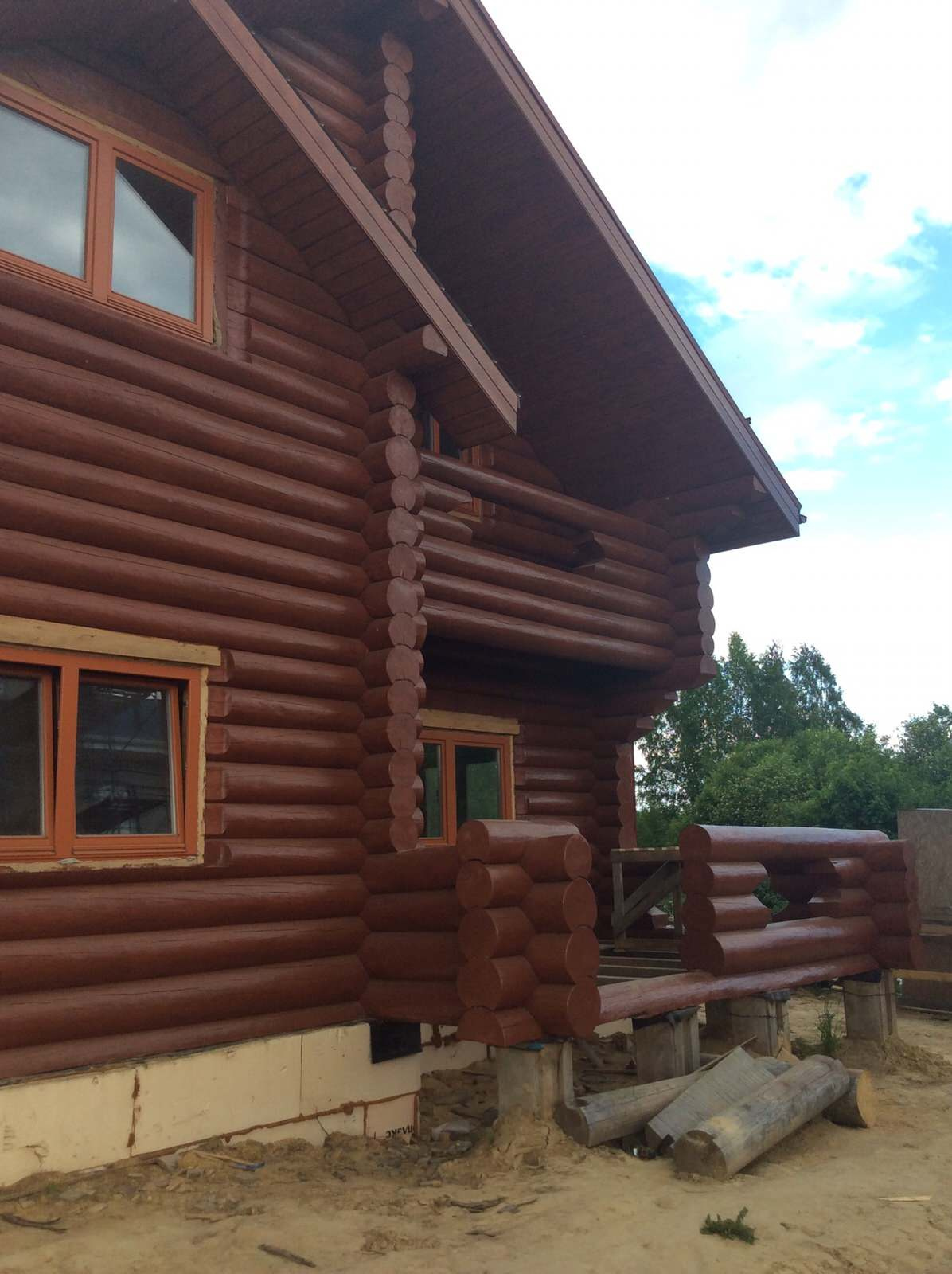 Классический русский деревянный  дом  240 м2