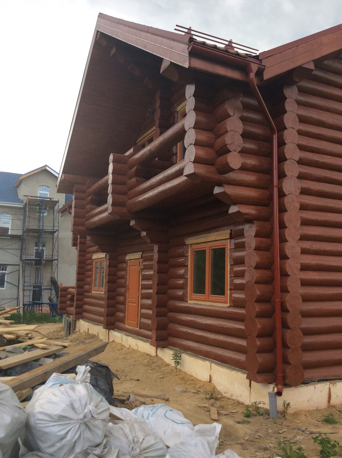 Классический русский деревянный  дом  240 м2