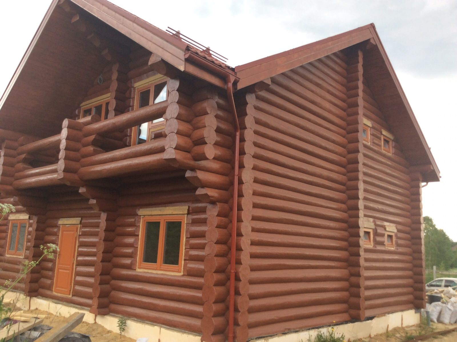 Классический русский деревянный  дом  240 м2