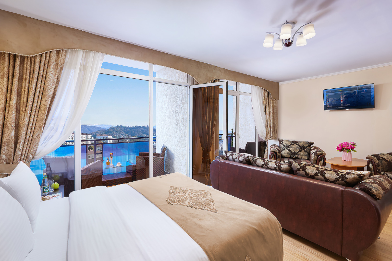 Абхазия. Отель "ИнтерСухум", г. Сухуми. Съемка текущего номерного фонда