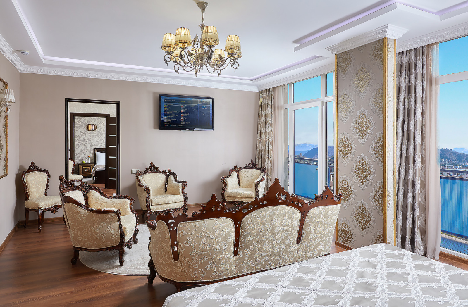 Абхазия. Отель "ИнтерСухум", г. Сухуми. Съемка текущего номерного фонда