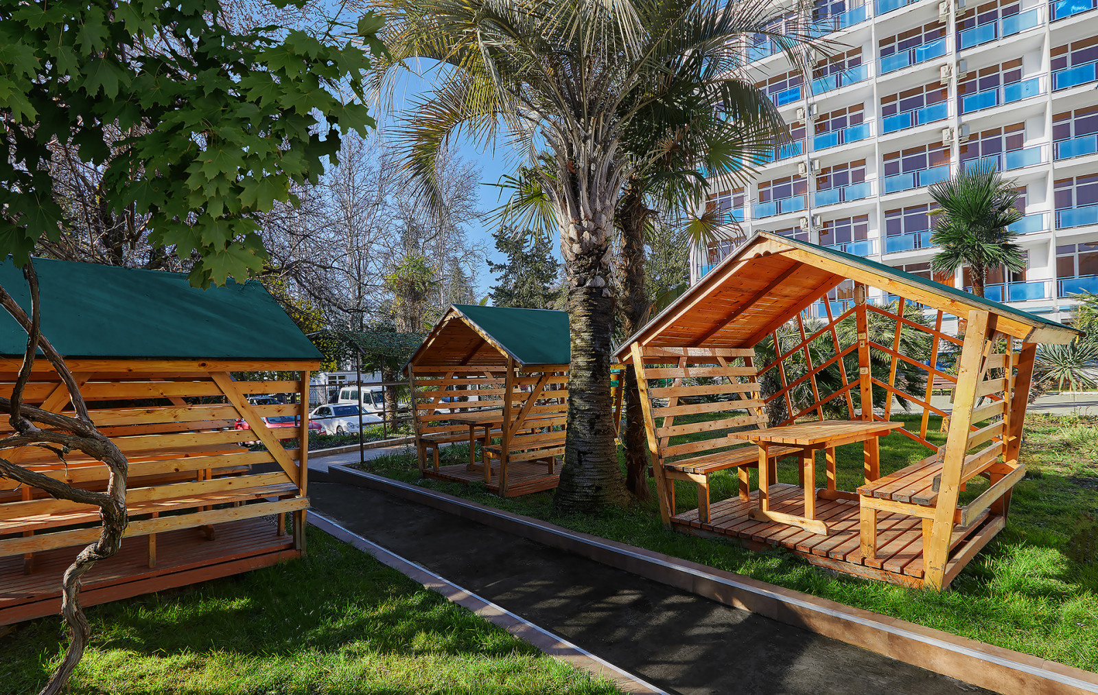 Абхазия. Отель "ИнтерСухум", г. Сухуми. Съемка текущего номерного фонда