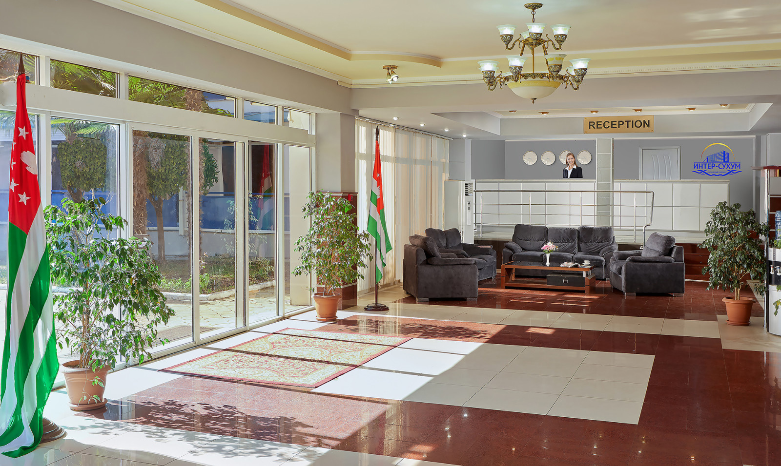 Обложка проекта: Абхазия. Отель "ИнтерСухум", г. Сухуми. Съемка текущего номерного фонда