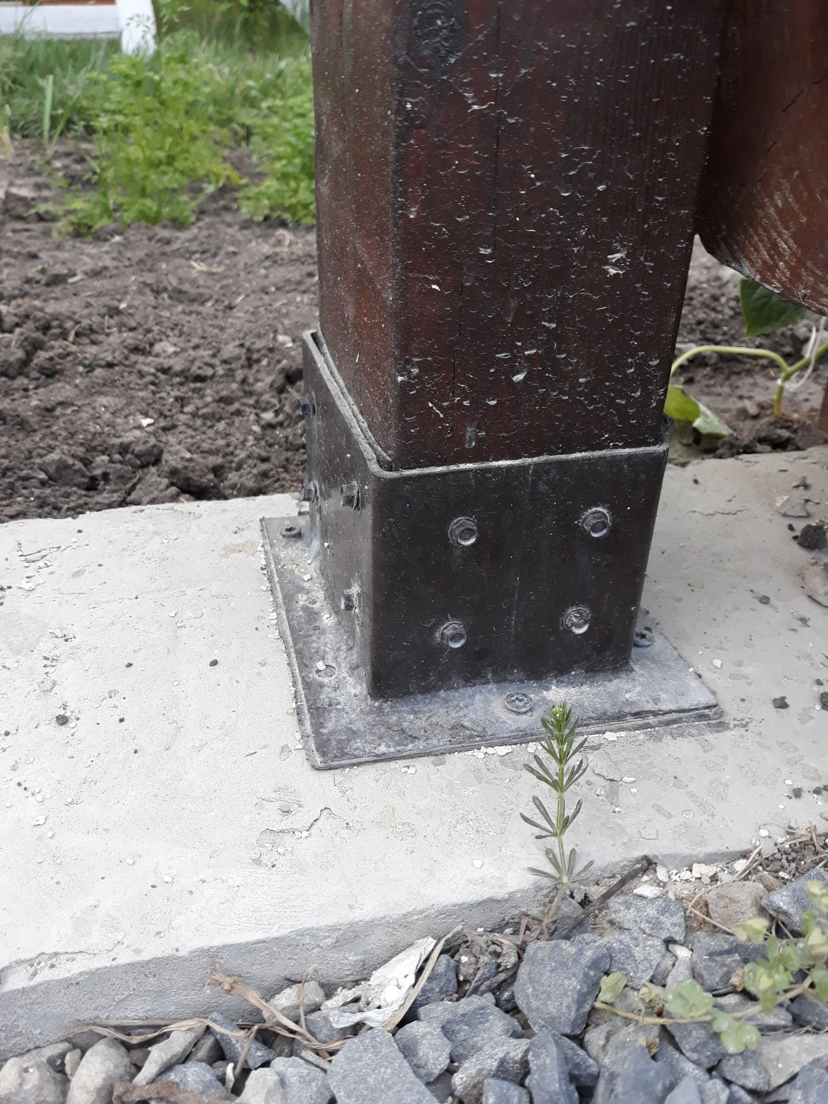 Беседка в стиле кантри