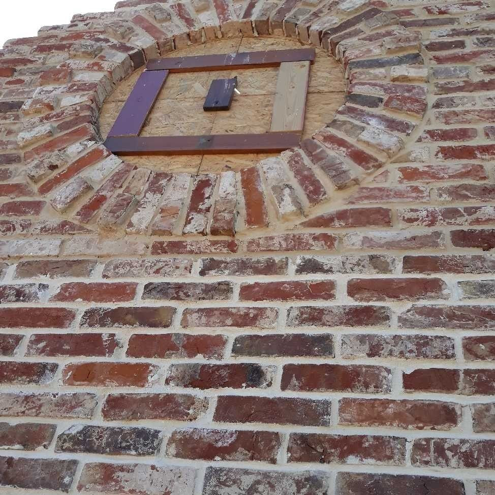 Элементы кладки из старинного кирпича