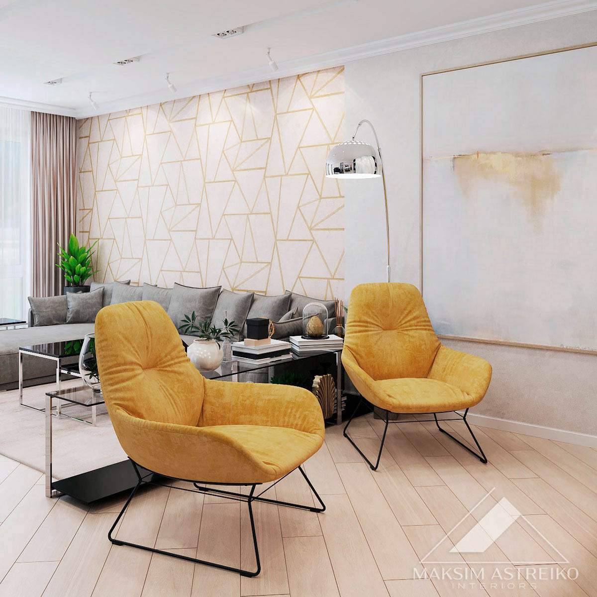 Современный интерьер коттеджа в Могилеве